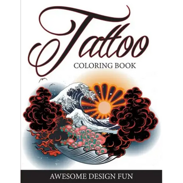 Tattoo Coloring Book: Awesome Design Fun