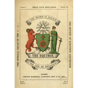 The Equinox: Keep Silence Edition, Vol. 1, No. 3