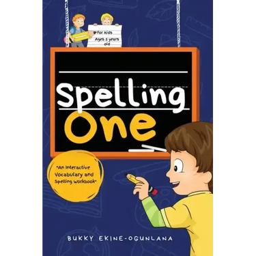 Spelling One: An Interactive Vocabulary and Spelling Workbook for 5-Year-Olds (With Audiobook Lessons)