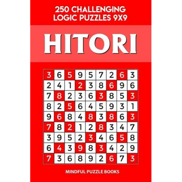 Hitori: 250 Challenging Logic Puzzles 9x9