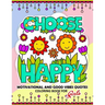 Coloring Book for Girls: Motivational, Inspirational and Good Vibes Quotes with Flower and Animal Design