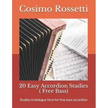 20 Easy Accordion Studies ( Free Bass): Studies in dialogue form for free bass accordion
