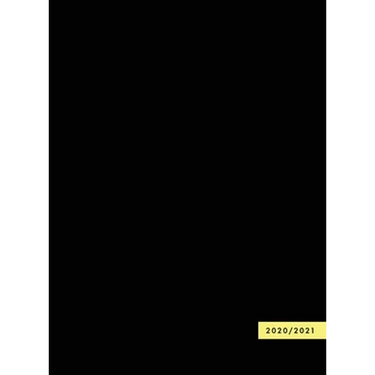 Day Planner 2020-2021 Large: 8.5" x 11" 2020/2021 Daily Planner, Hardcover, 1 Page per Day, Jul 2020 - Jun 2021, 12 Month, Dated Planner 2020-2021