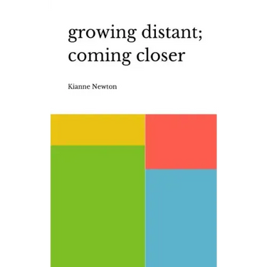 growing distant; coming closer