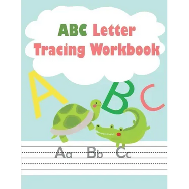 ABC Letter Tracing Workbook (ABC): Preschool Workbooks - Perfect Gift for Halloween Tablet Full Page Marbled (Helps Handwriting), 110 Writing Exercise