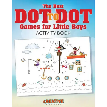 The Best Dot to Dot Games for Little Boys Activity Book