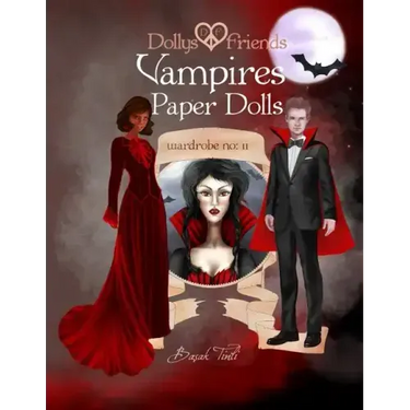 Dollys and Friends, Vampires Paper Dolls: Wardrobe No: 11