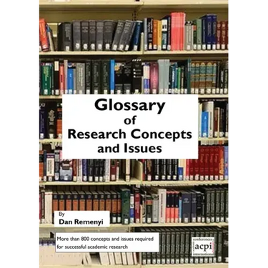 A Glossary of Research Concepts and Issues