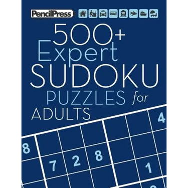500+ Expert Sudoku Puzzles for Adults: Sudoku Puzzle Books Expert (with answers
