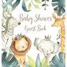 Safari Baby Shower Guest Book (Hardcover)