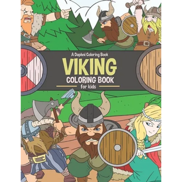 Viking Coloring Book for Kids