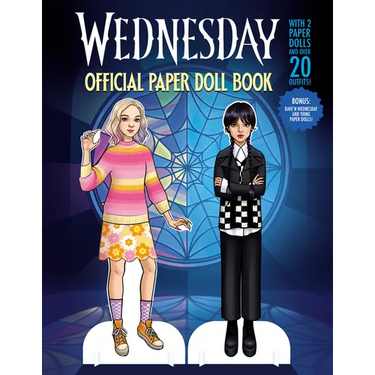 Wednesday: Official Paper Doll Book
