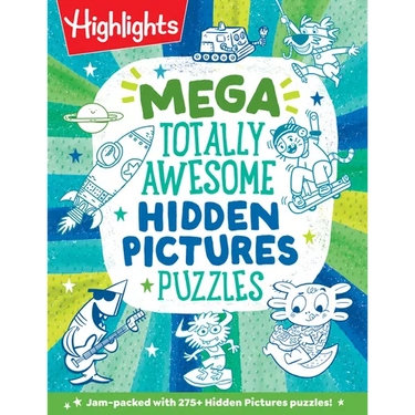 Mega Totally Awesome Hidden Pictures Puzzles