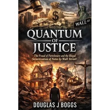 Quantum of Justice - The Fraud of Foreclosure and the Illegal Securitization of Notes by Wall Street