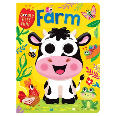 Farm: Board Book with Googly Eyes