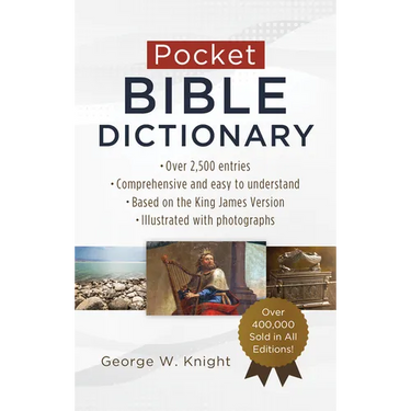Pocket Bible Dictionary