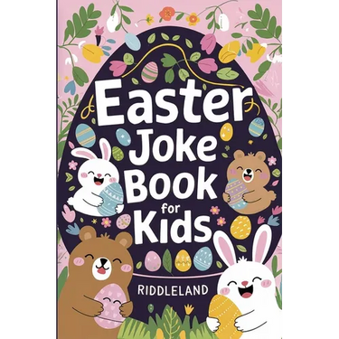 Easter Joke Book For Kids: Fun Easter Basket Stuffer For Boys, Girls, Teens & Adults: Hilarious Word Play, Puns, Knock knock-Jokes and More