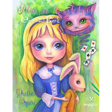 Alice in Wonderland: A Whimsical Coloring Book for Adults