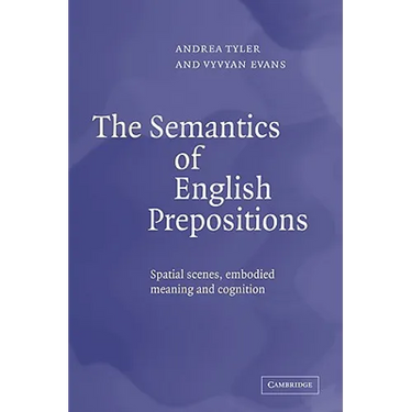 The Semantics of English Prepositions: Spatial Scenes, Embodied Meaning, and Cognition