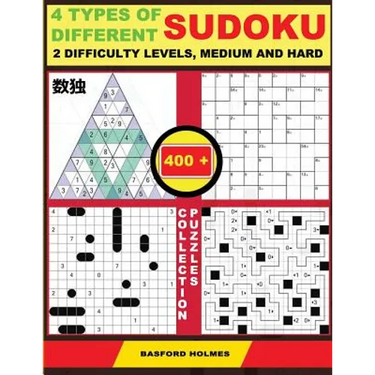 4 Types of Different Sudoku. 2 Difficulty Levels, Medium and Hard. 400 Collection Puzzles: Lighthouse Battleship - Yajilin - Calcudoku - Tridoku. Lots