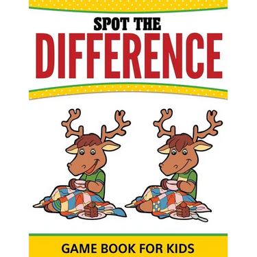 Spot The Difference Game Book For Kids