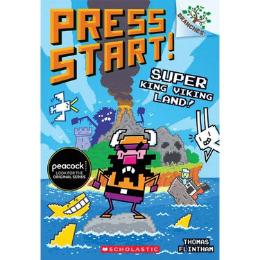Super King Viking Land!: A Branches Book (Press Start! #13): Volume 13