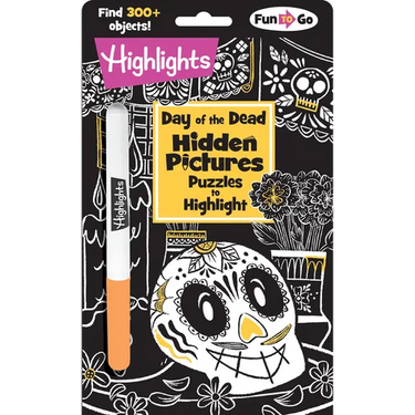 Day of the Dead Hidden Pictures Puzzles to Highlight: Halloween Book for Kids with Día de Los Muertos Hidden Pictures Puzzles to Highlight