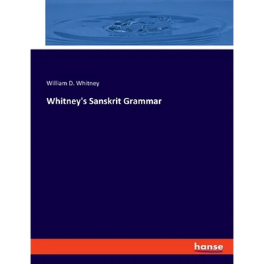 Whitney's Sanskrit Grammar
