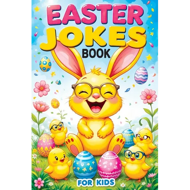Easter Jokes Book for Kids: Basket Stuffer Gift for Girls and Boys, Fun & Silly Riddles and Activity Book - Try Not to Laugh Challenge