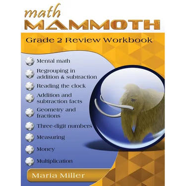 Math Mammoth Grade 2 Review Workbook