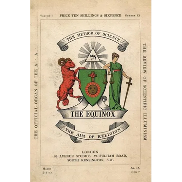 The Equinox: Keep Silence Edition, Vol. 1, No. 9