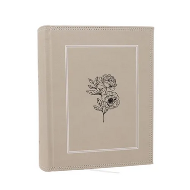 Nkjv, Journal the Word Bible: Reflect, Journal or Create Art Next to Your Favorite Verses (Stone Leathersoft Over Board, Red Letter, Comfort Print)
