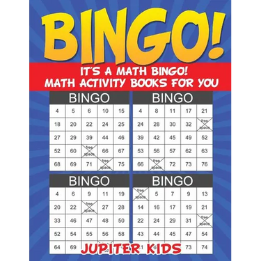 Bingo! It's a Math Bingo! Math Activity Books for You