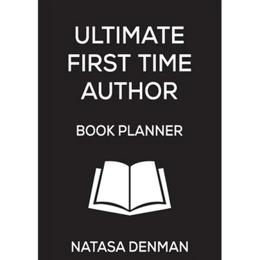 Ultimate First Time Author Book Planner: Stylish Black