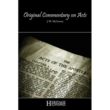 Original Commentary on Acts