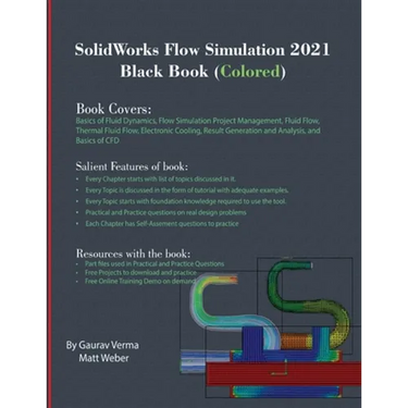 SolidWorks Flow Simulation 2021 Black Book (Colored)