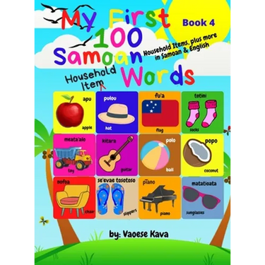 My First 100 Samoan Household Item Words - Book 4