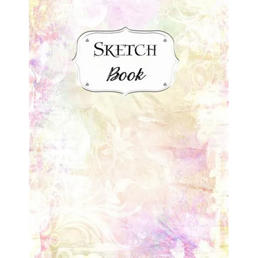 Sketch Book: Watercolor Sketchbook Scetchpad for Drawing or Doodling Notebook Pad for Creative Artists #7 Pink Purple Yellow