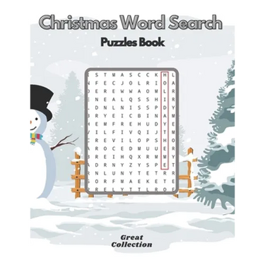 Christmas Word Search Puzzle Book: Holiday Activity Book For Everyone Perfect For Gift