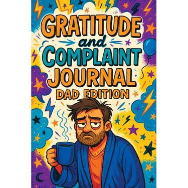 Gratitude and Complaint Journal: Dad Edition - Funny Rage Therapy for Fathers. Daily Dad Gripes, Rants and Guided Prompts to Survive the Chaos with Sa