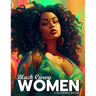 Black Curvy Women Coloring Book: Beautiful Curvy Black Woman Self Care Coloring Book For Adults