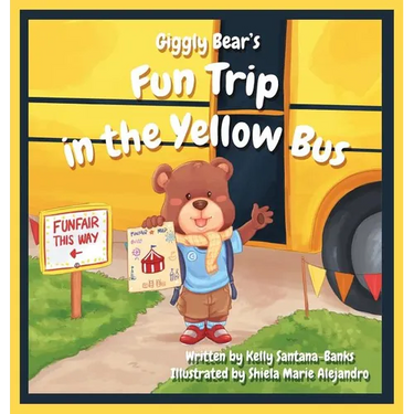 Giggly Bear's Fun Trip in The Yellow Bus