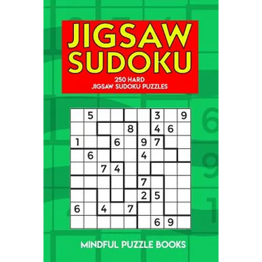 Jigsaw Sudoku: 250 Hard Jigsaw Sudoku Puzzles