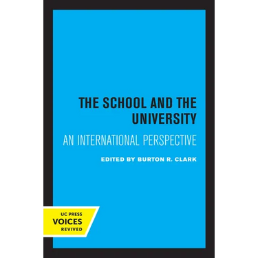 The School and the University: An International Perspective