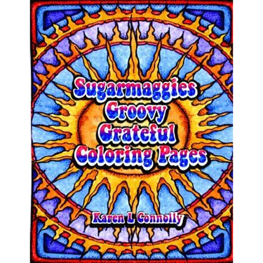 Sugarmaggies Groovy Grateful Coloring Pages