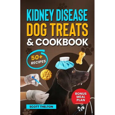 Kidney Disease Dog Treats And Cookbook: The Complete Guide With Easy To Follow Vet-Approved Homemade Recipe To Support Dogs With Renal Failure. (Over