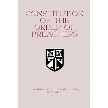 Constitution of the Order of Preachers