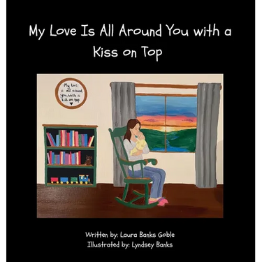 My Love Is All Around You with a Kiss on Top