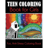 Teen Coloring Book for Girls