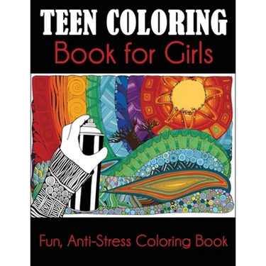 Teen Coloring Book for Girls